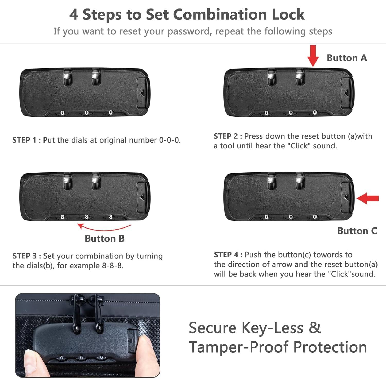 Bolsa Organizador de Documentos a Prueba de Fuego FRECOLSH
