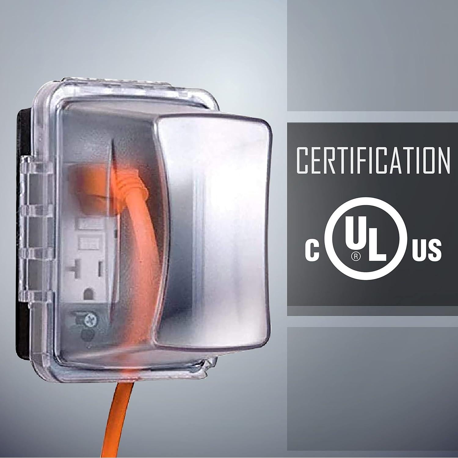 Cubierta de Salida TayMac MM710C 1 Grupo Transparente 12.1 cm