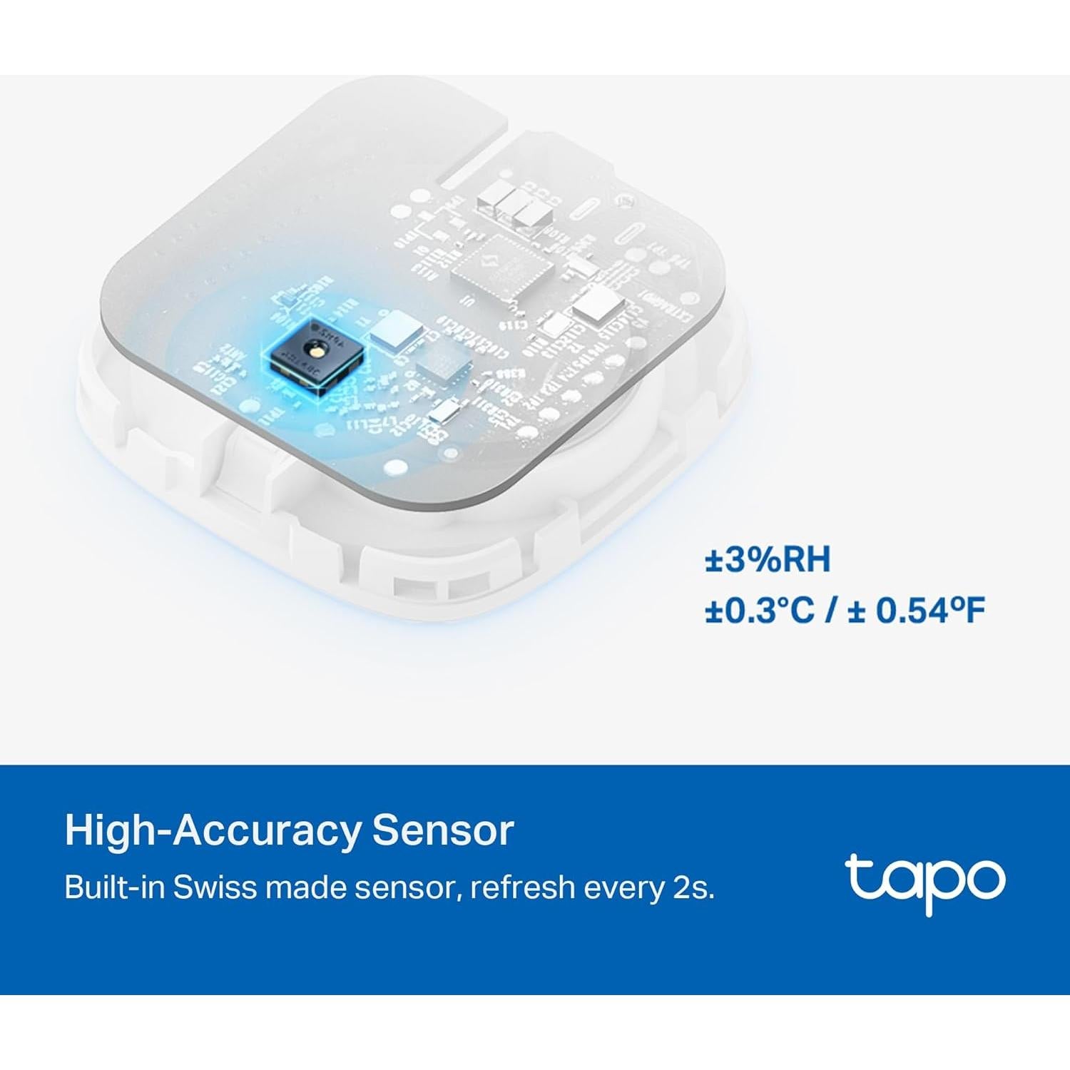Sensor de Temperatura y Humedad TP-Link Tapo T310, Blanco