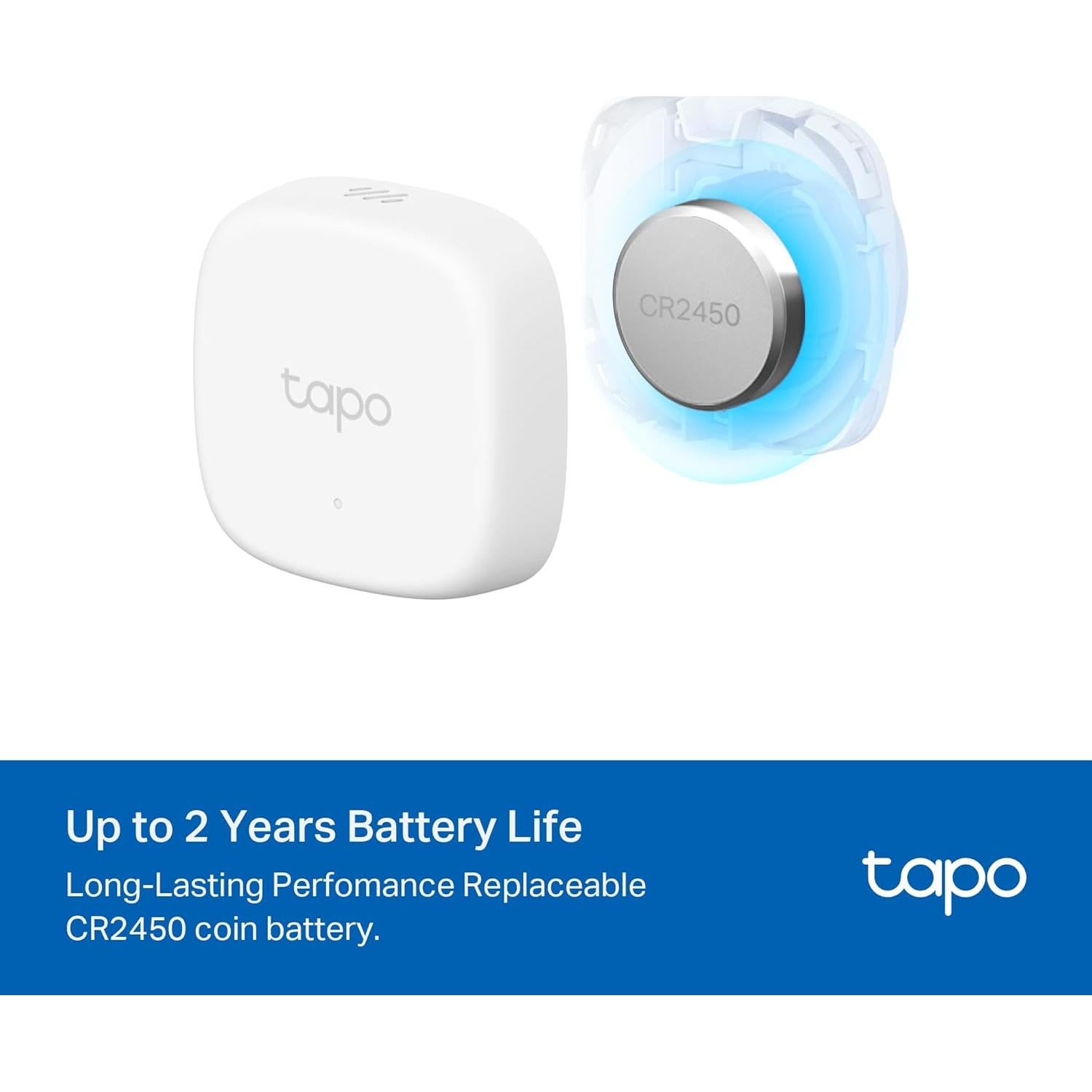 Sensor de Temperatura y Humedad TP-Link Tapo T310, Blanco