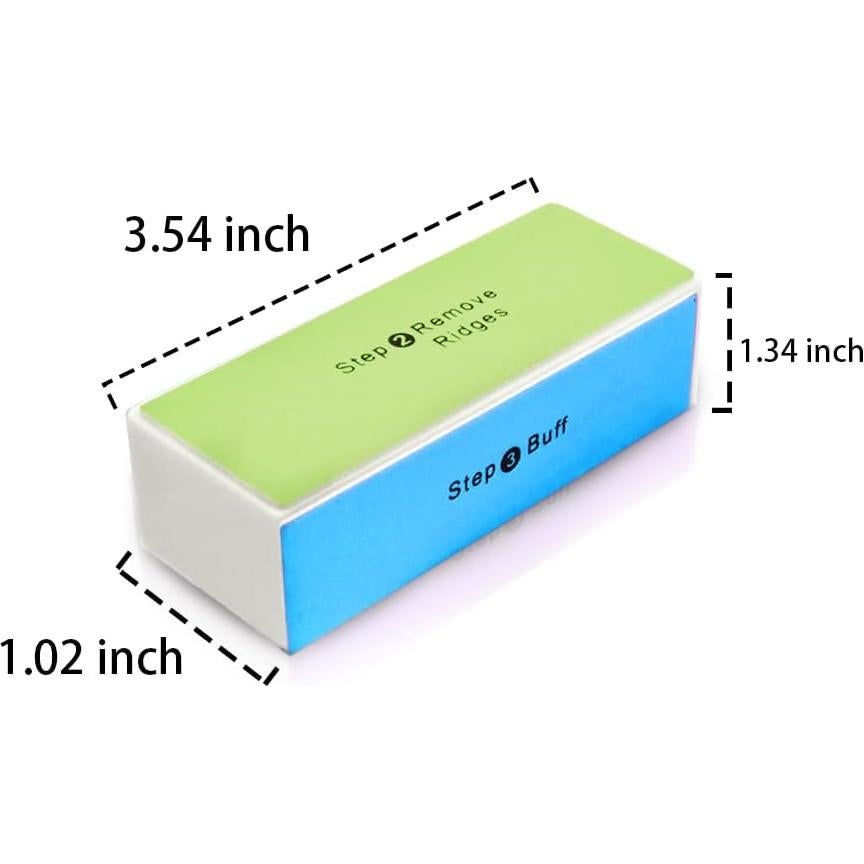 Bloque de Pulido Profesional Cala 4 Vías para Uñas