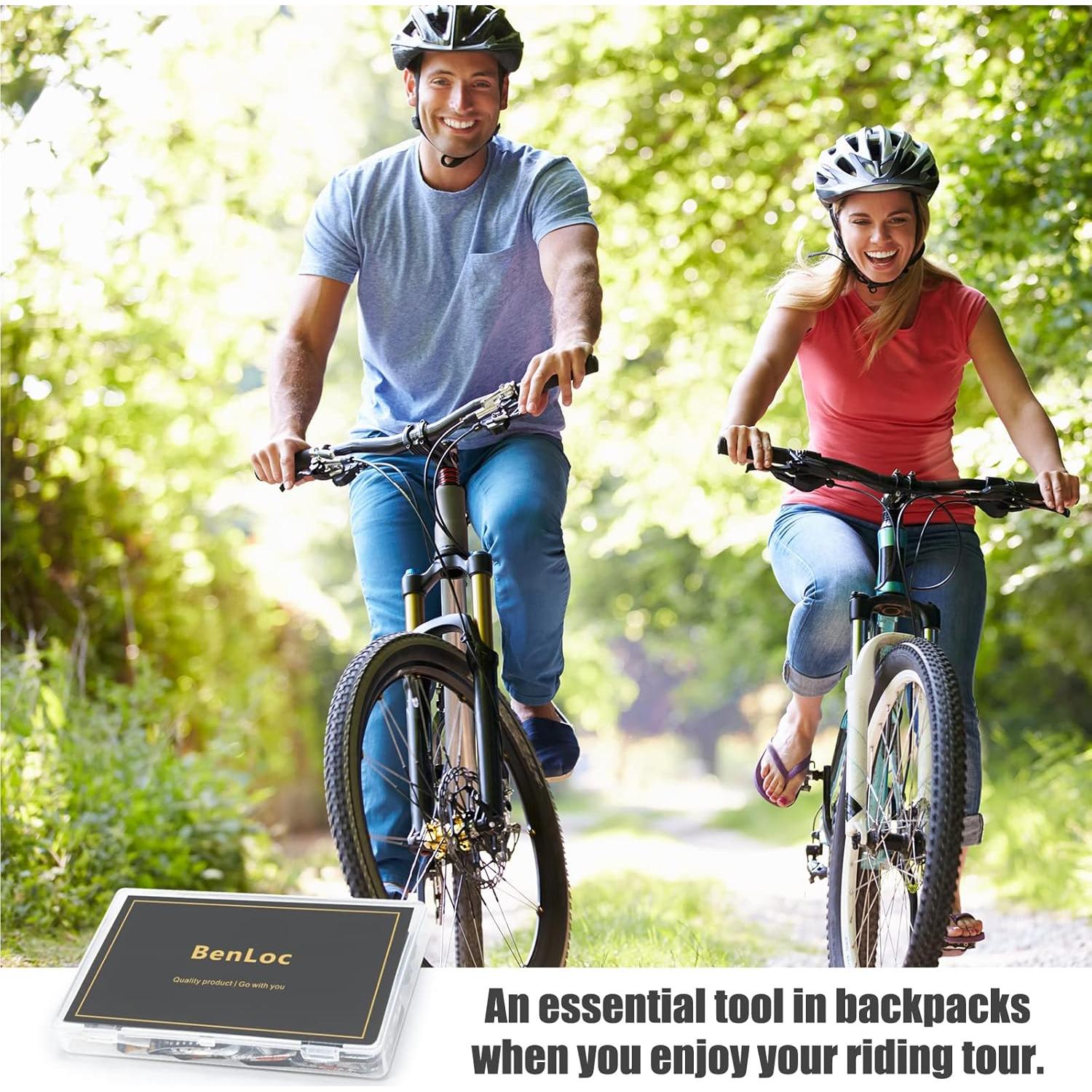 Kit de Reparación de Neumáticos de Bicicleta Dexnoca - 32 Parches