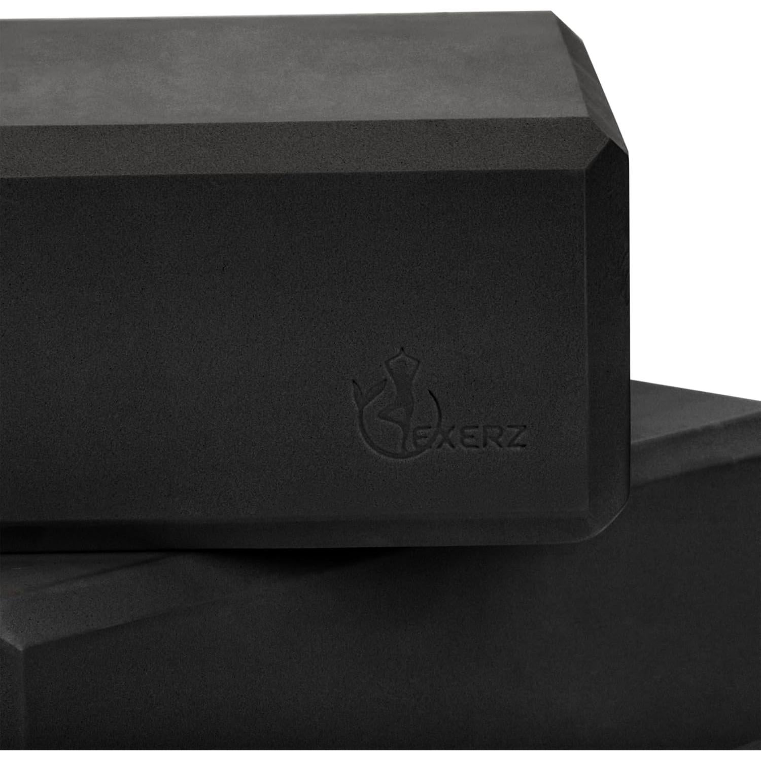 Bloques de Yoga Exerz 2 Pack Antideslizantes 23x15x7.5 cm
