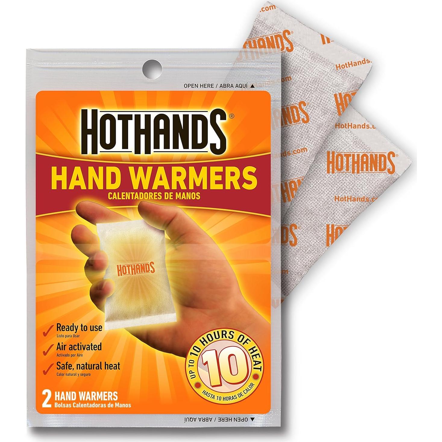 Calentadores de Manos HotHands - 40 Pares Activados por Aire