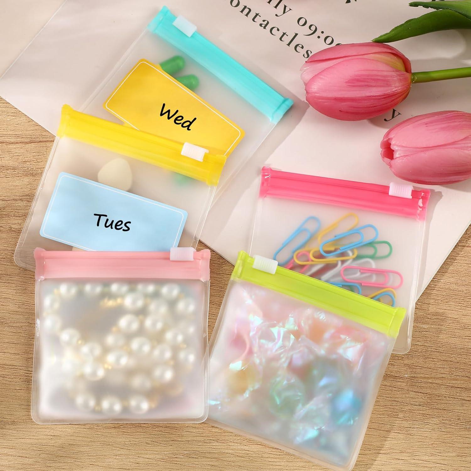 Bolsas de Píldoras Reutilizables MARFOREVER 25 Pcs Organizador