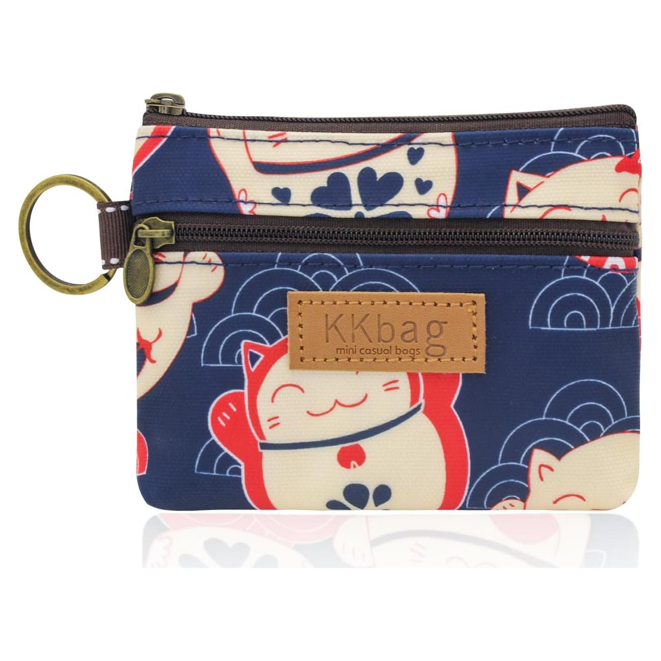 Monedero Compacto Impermeable WisePoint Azul 12x10 cm