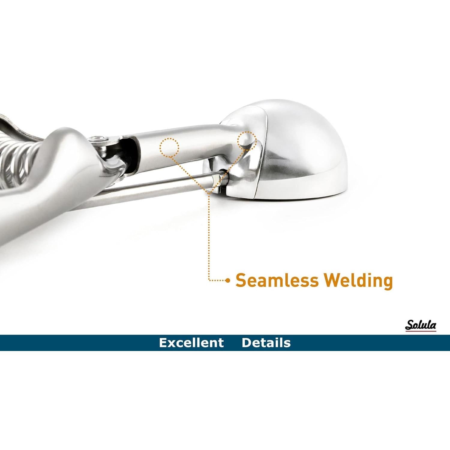 Cuchara Grande de Acero Inoxidable Solula - 82ml