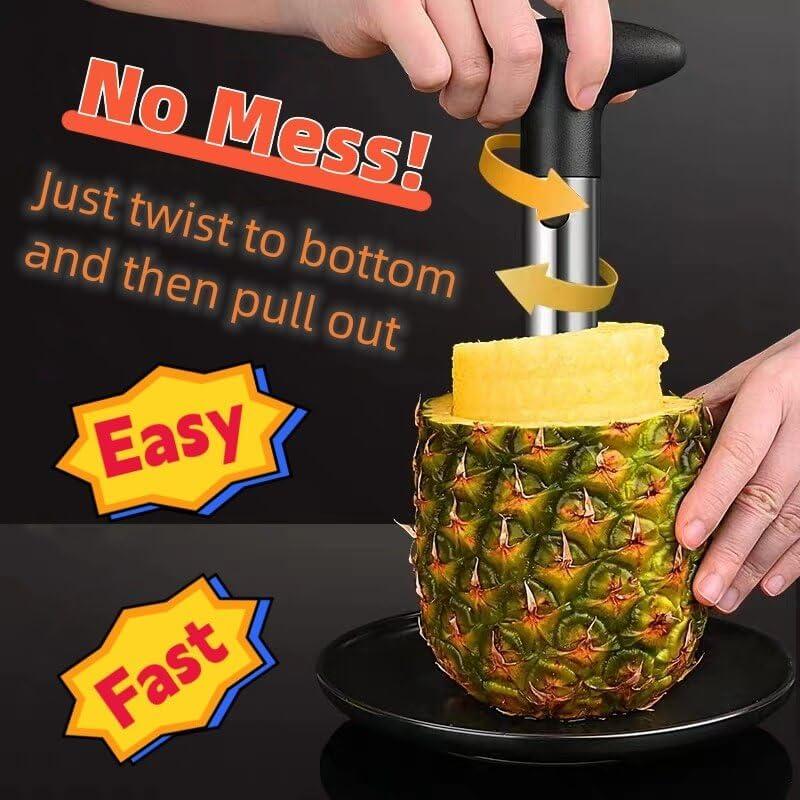 Cortador y Corador de Piña ZAFNAH Acero Inoxidable 18.2 cm