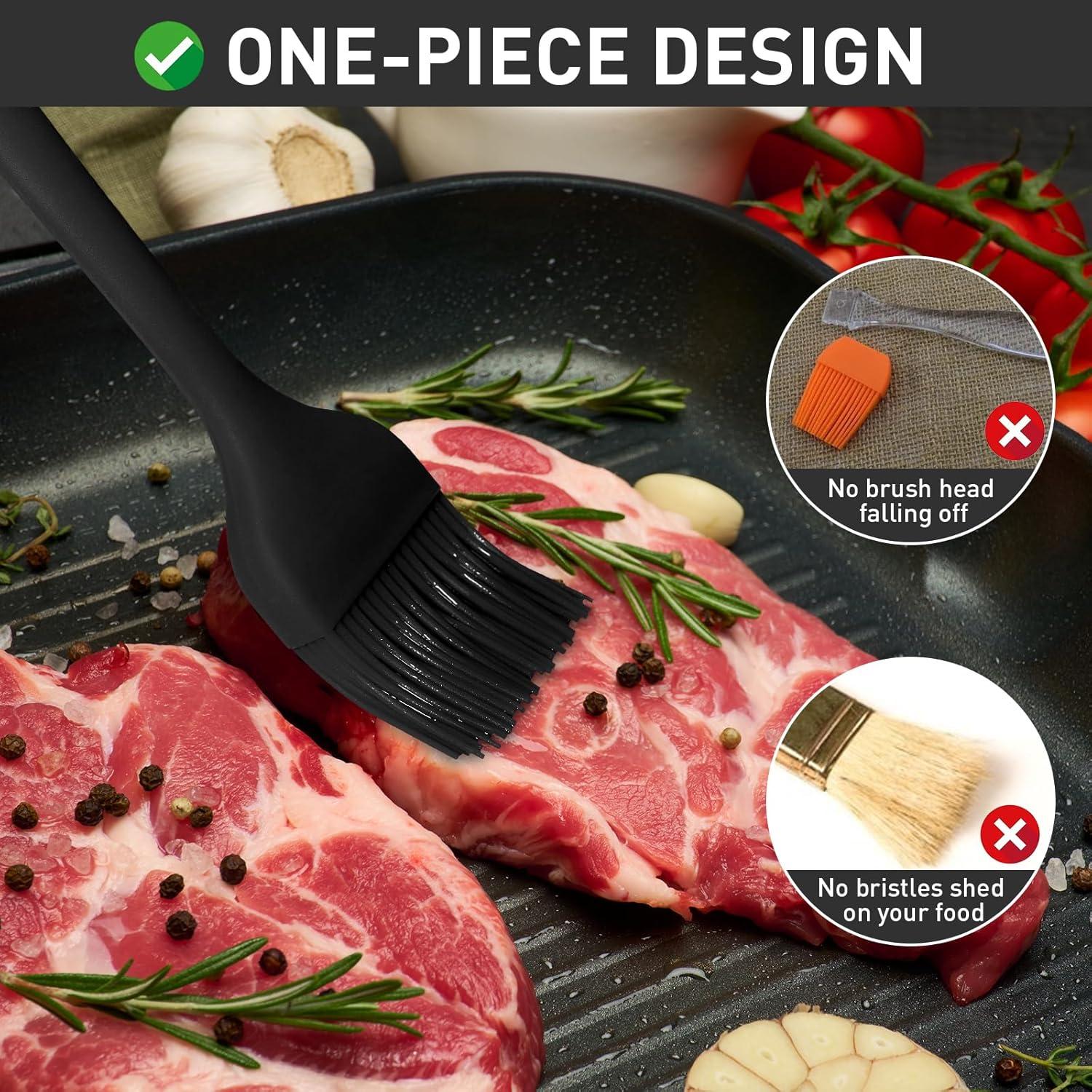 Set de Brochas de Silicona Begonia 2pcs Resistente al Calor