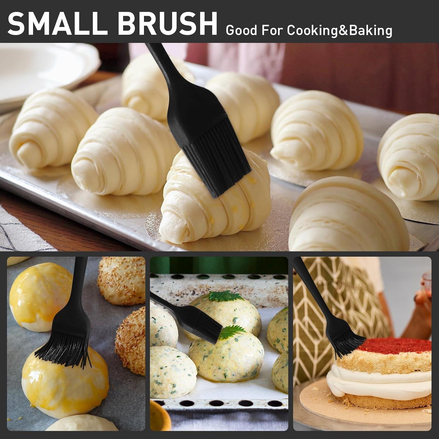 Set de Brochas de Silicona Begonia 2pcs Resistente al Calor