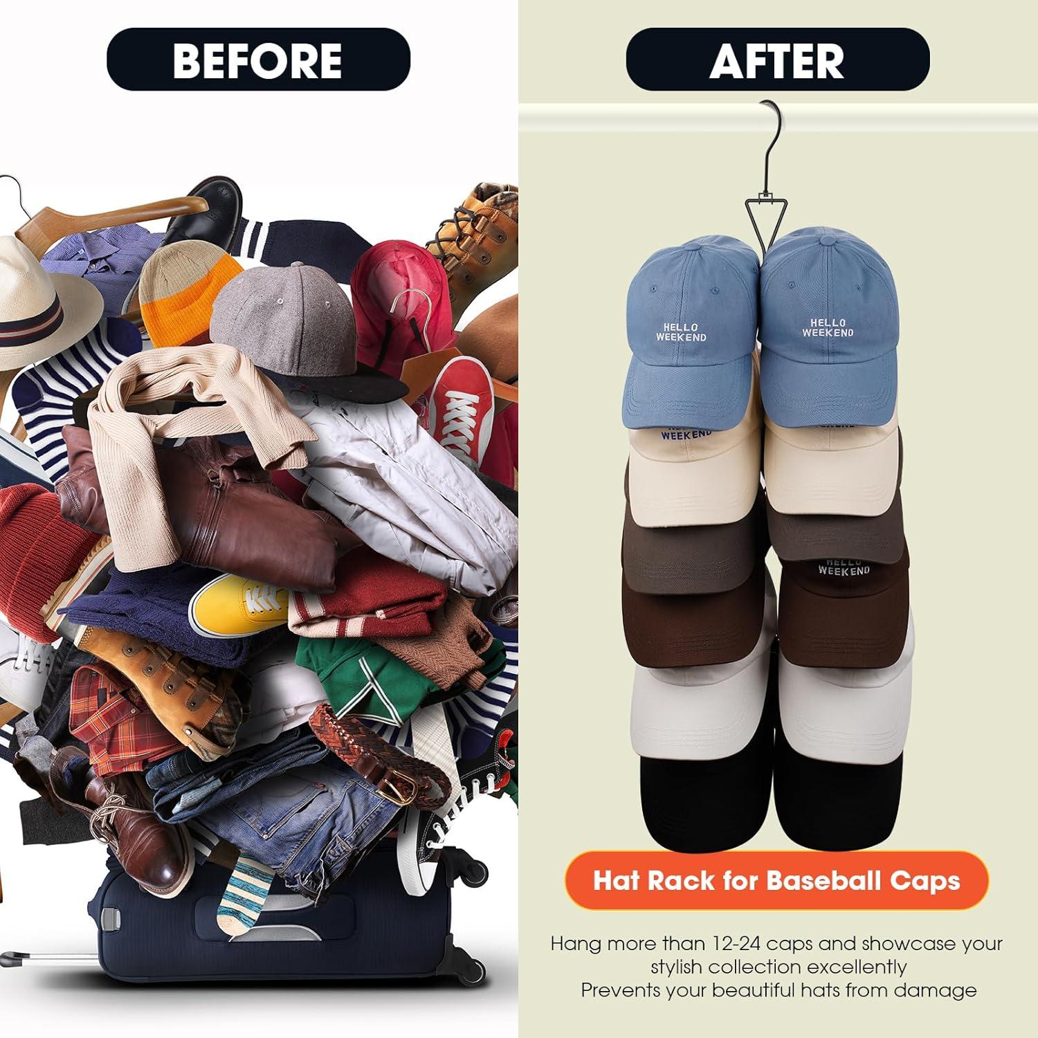 Perchero Organizador de Bufandas Uinicor 12 Ganchos 58cm