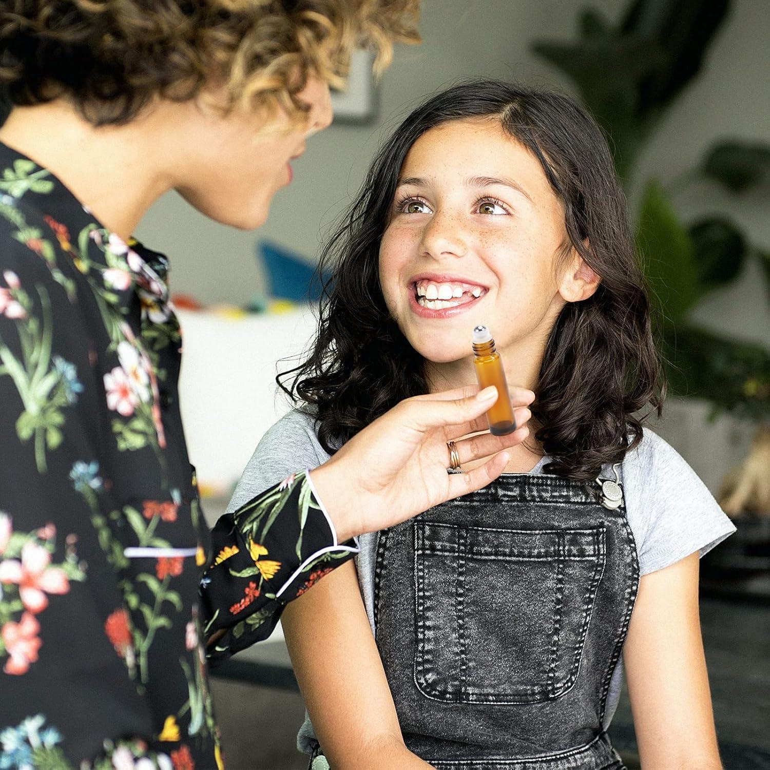 Botellas de Aceite Esencial Tbestmax 12 Pcs 10ml Vidrio Ámbar