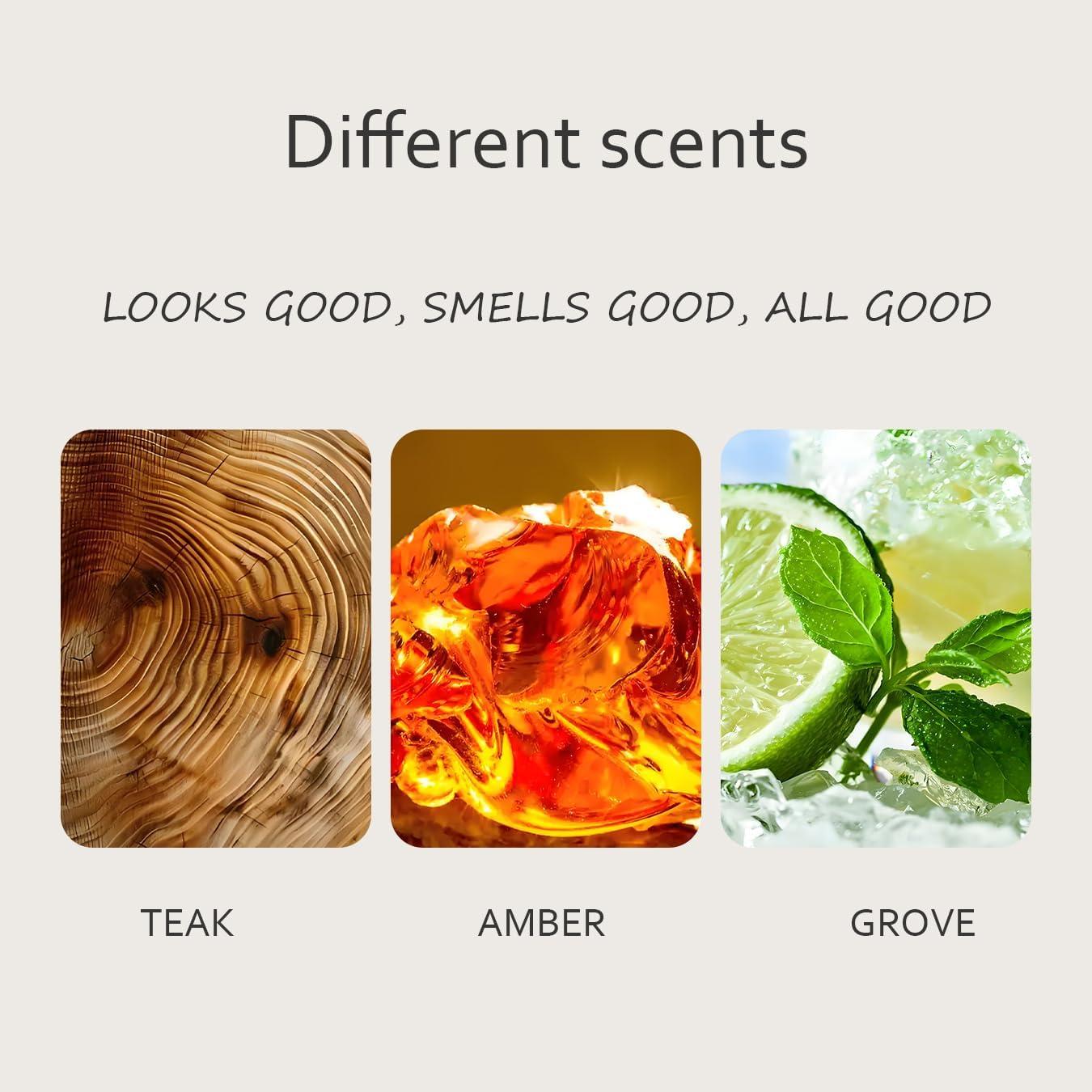 Ambientador de Coche Dcifuu Aroma a Ámbar - Clip Visera