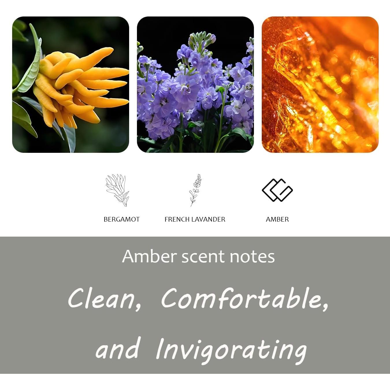 Ambientador de Coche Dcifuu Aroma a Ámbar - Clip Visera