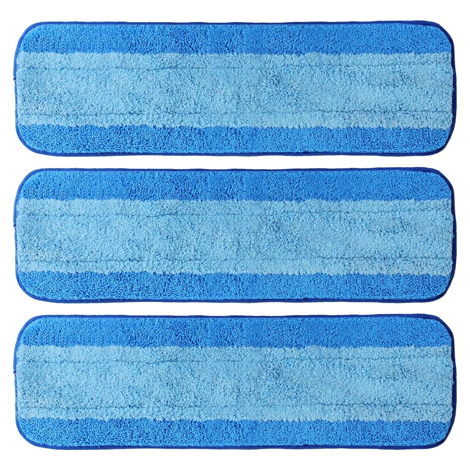 Paquete de 3 almohadillas de microfibra Bona 46.5x13.5cm