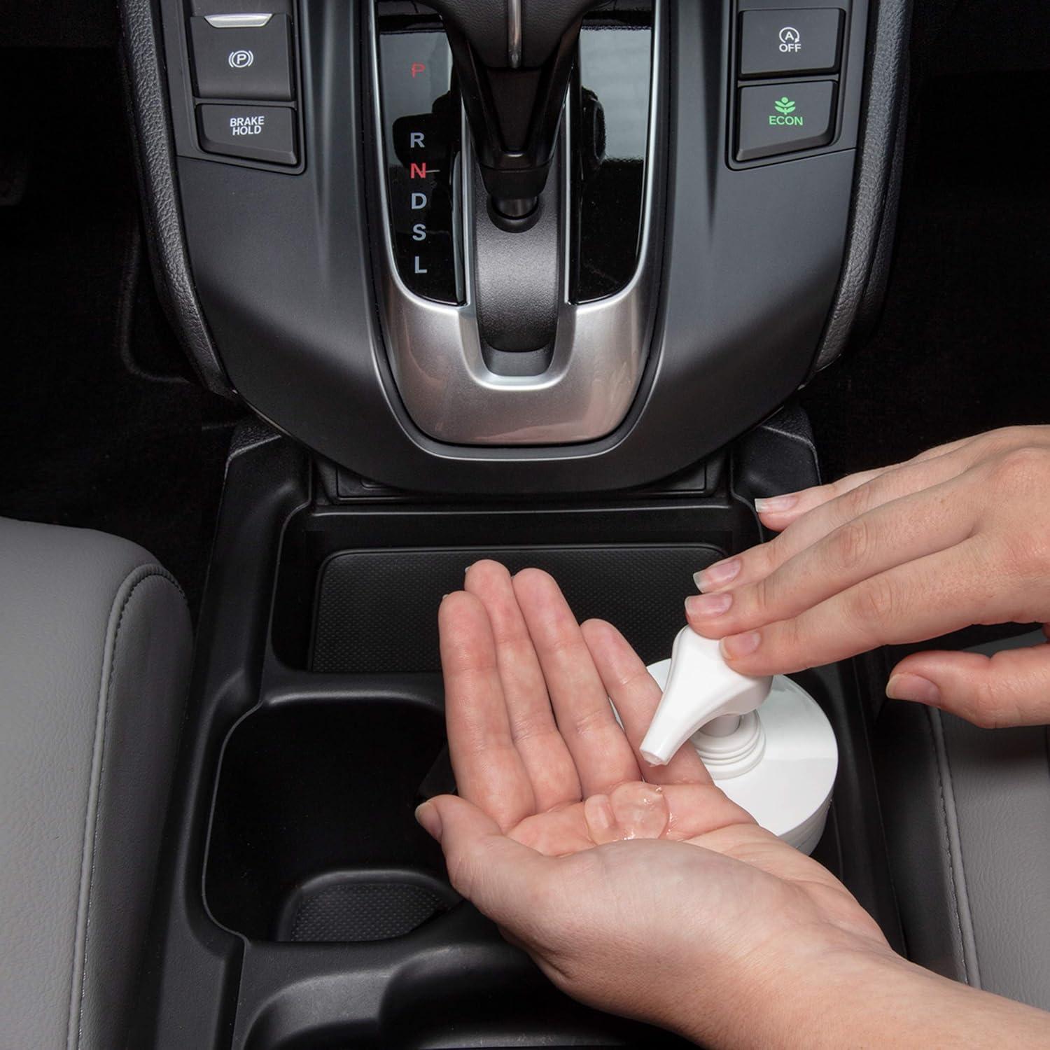 Dispensador de Desinfectante Portátil PumpCup Rosa 236.6 ml