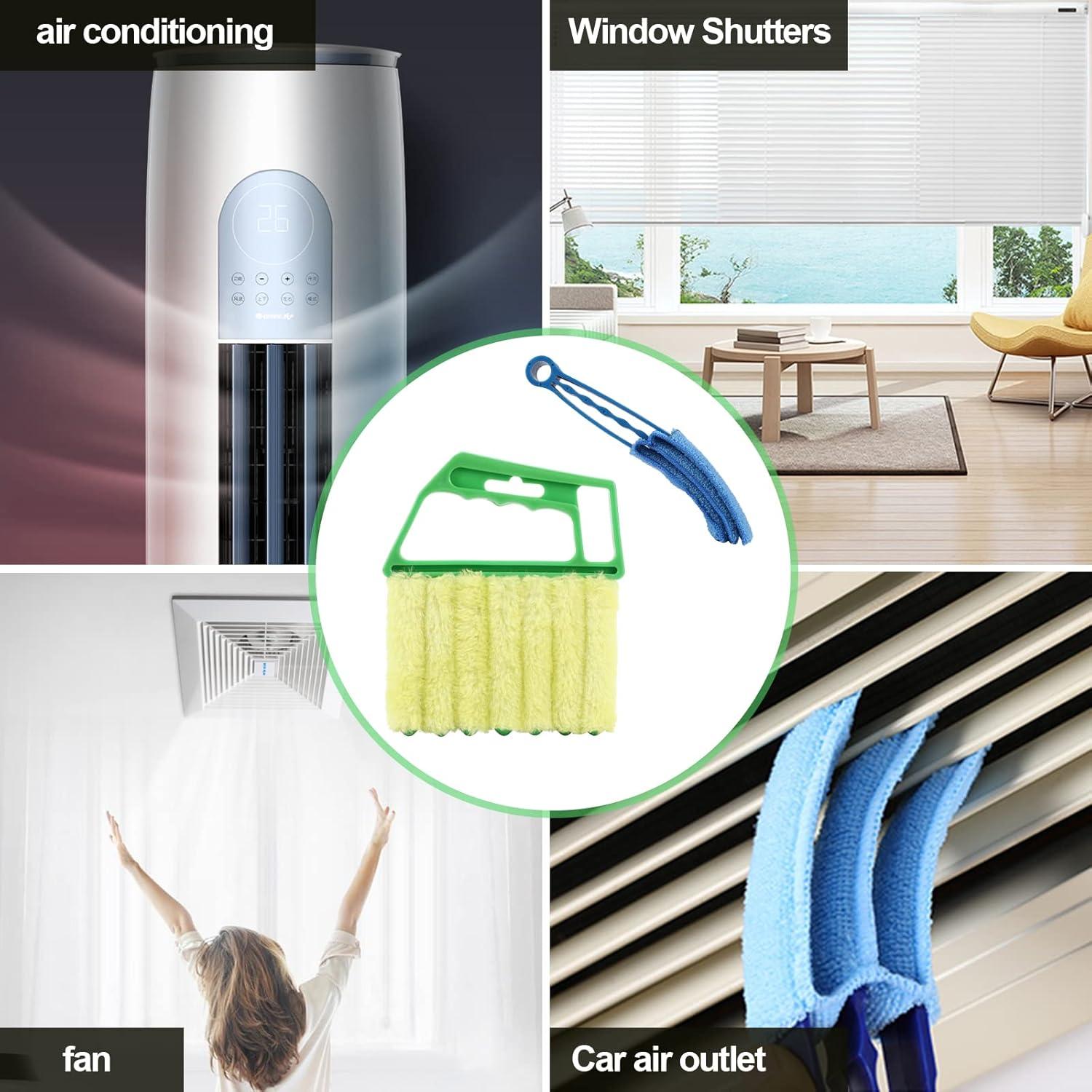 Limpiador de Persianas Venecianas 3 Pcs mwellewm Azul