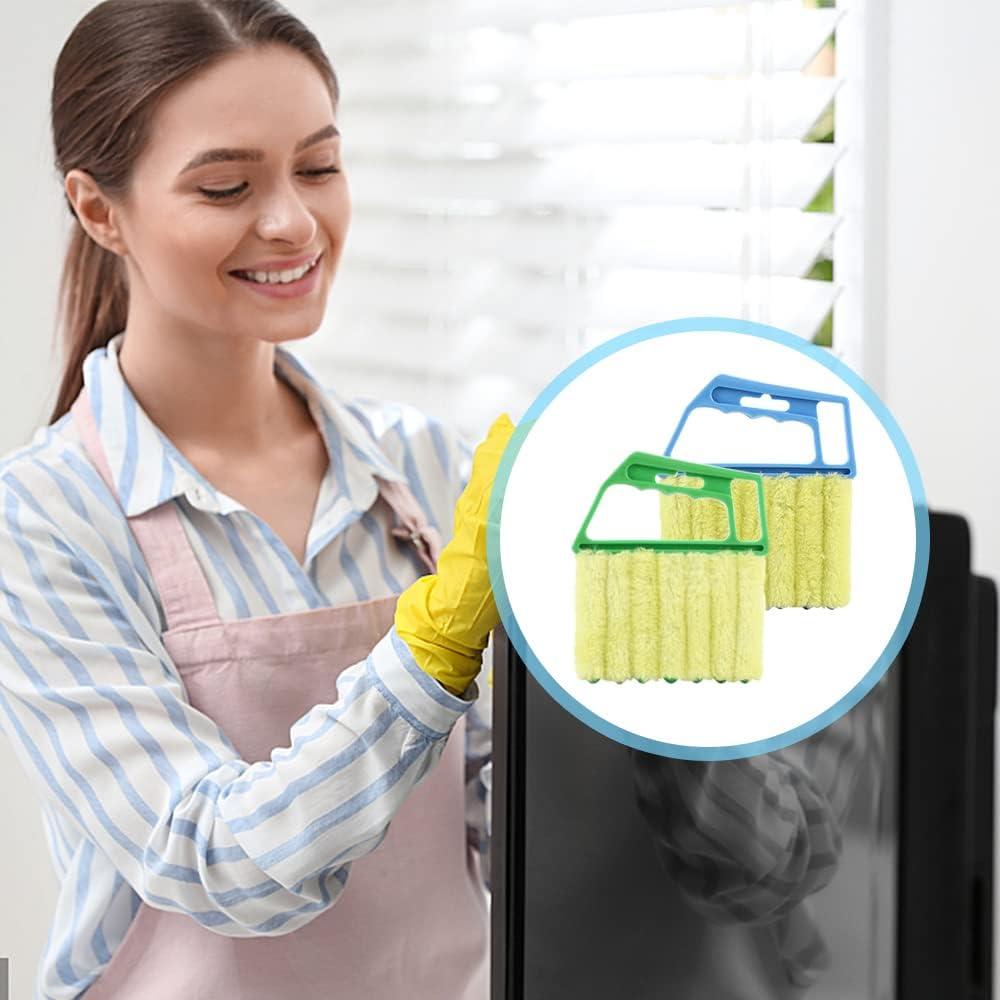 Limpiador de Persianas Venecianas 3 Pcs mwellewm Azul