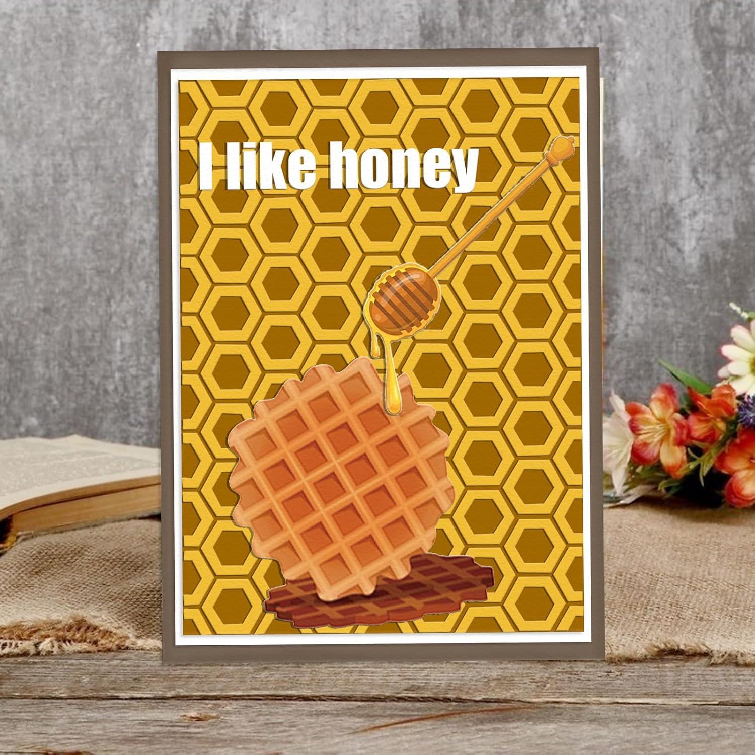 Carpeta de Embossing Texturizada Threetols Panal 14.5x10.5cm