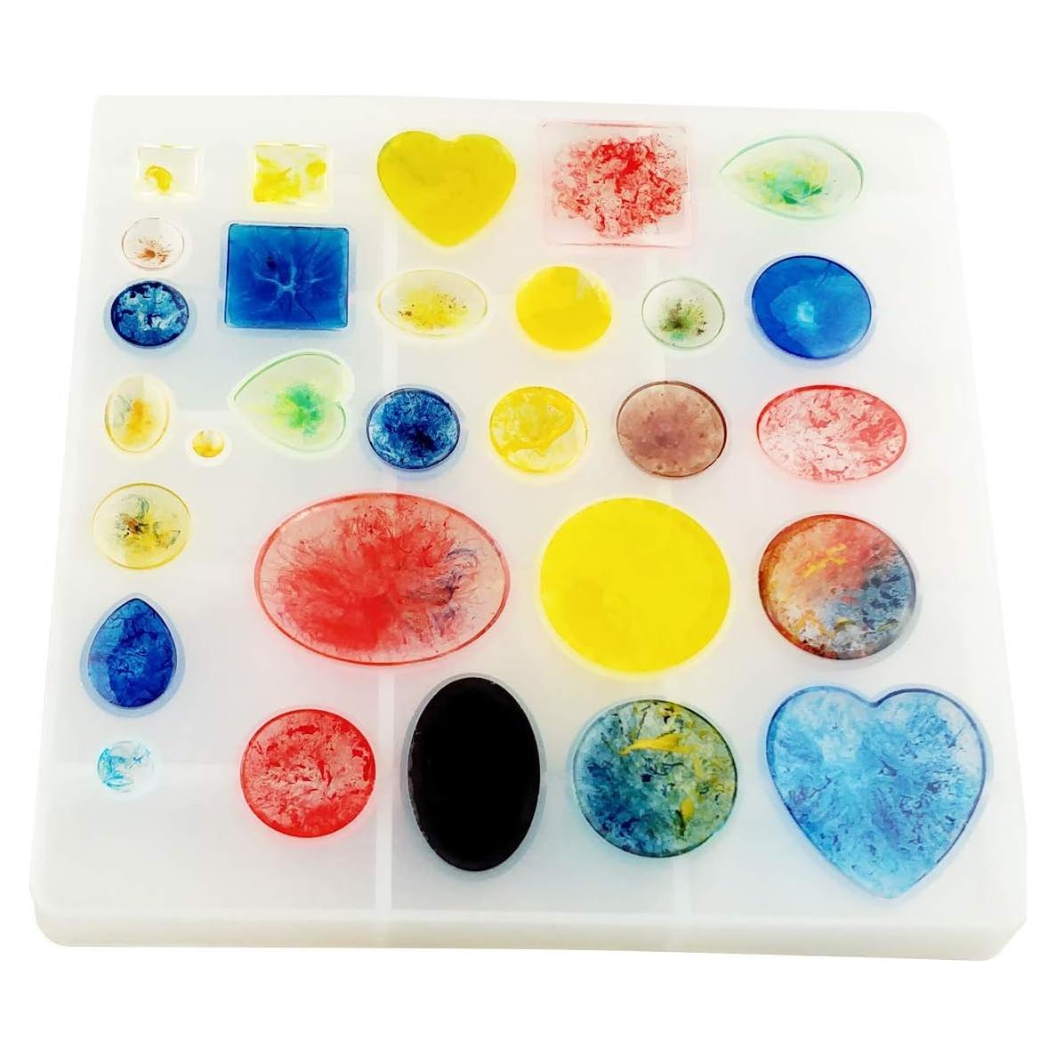 Molde de Silicona para Joyería Yuntop - Pequeño, Reutilizable