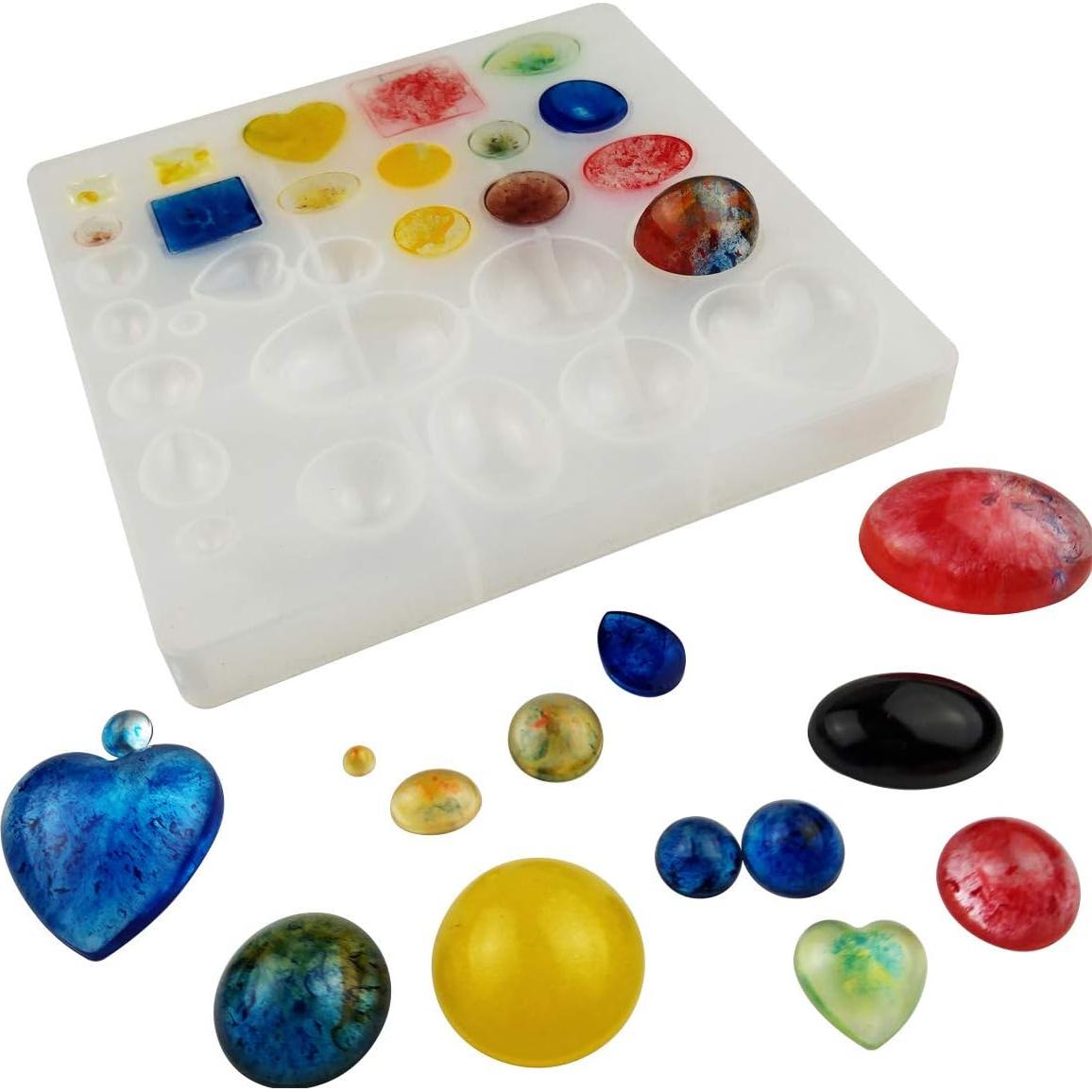 Molde de Silicona para Joyería Yuntop - Pequeño, Reutilizable