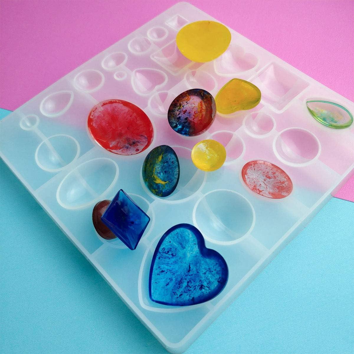 Molde de Silicona para Joyería Yuntop - Pequeño, Reutilizable