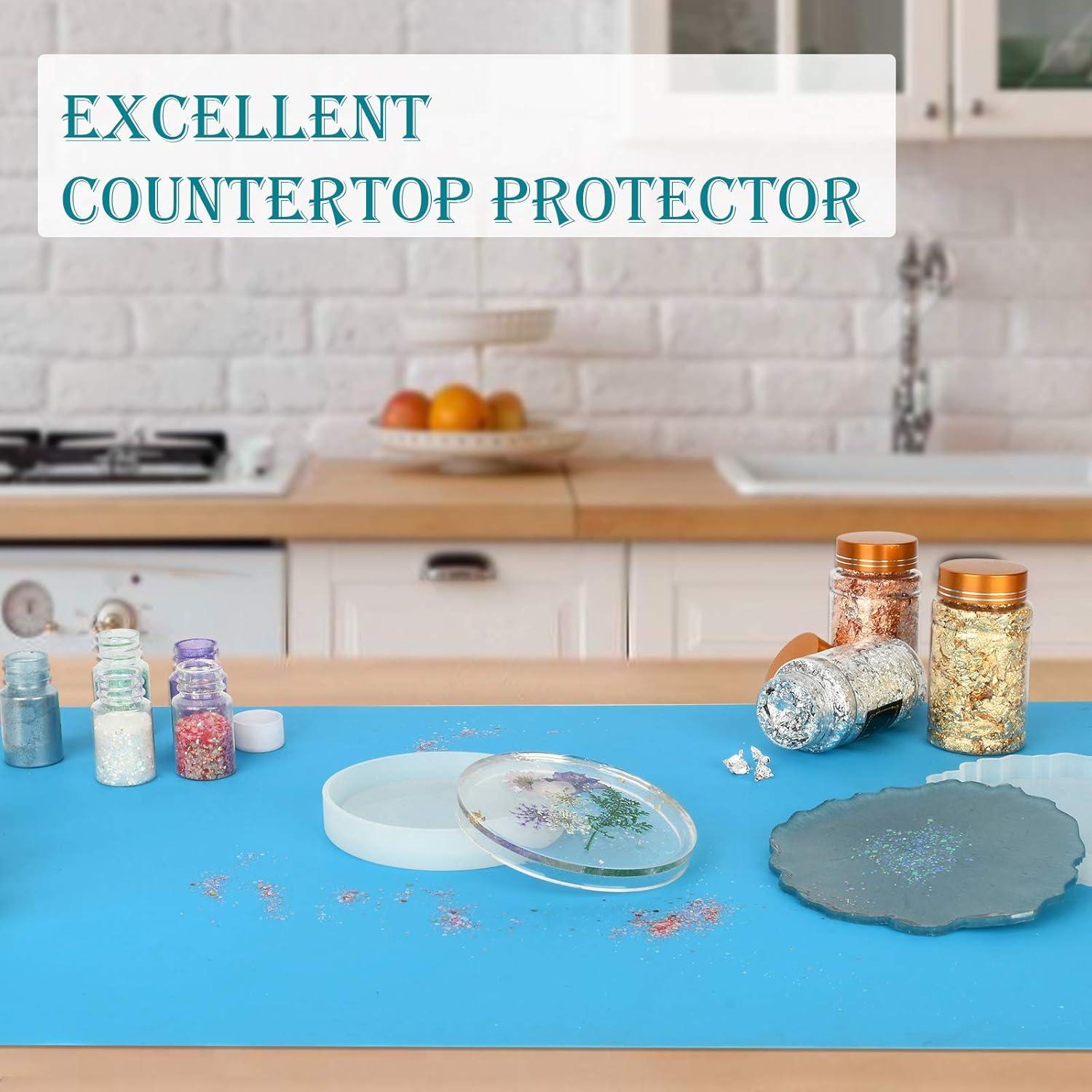 Alfombrilla de Silicona Gruesa SAPID 39.9x29.9cm Azul