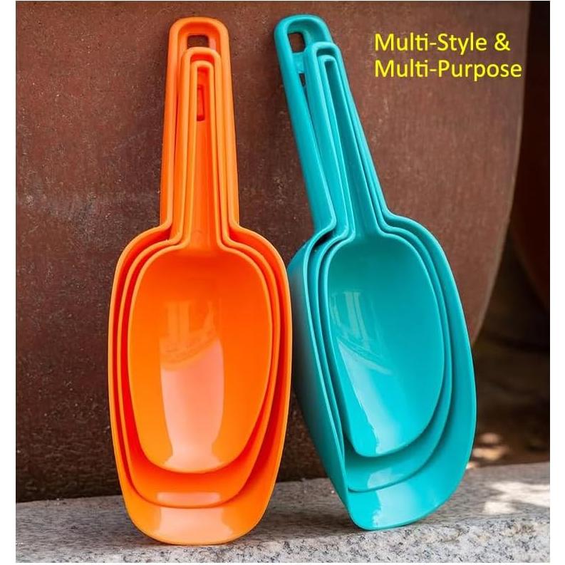 Juego de 3 Cucharas de Hielo AZOFIA - Plástico BPA Free