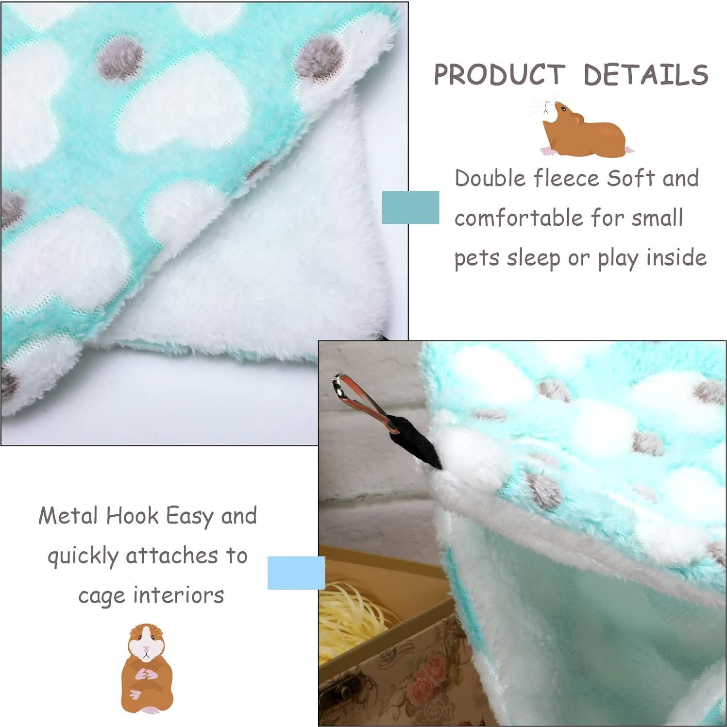 Hamaca Colgante para Mascotas Boao 30x30 cm Corazones