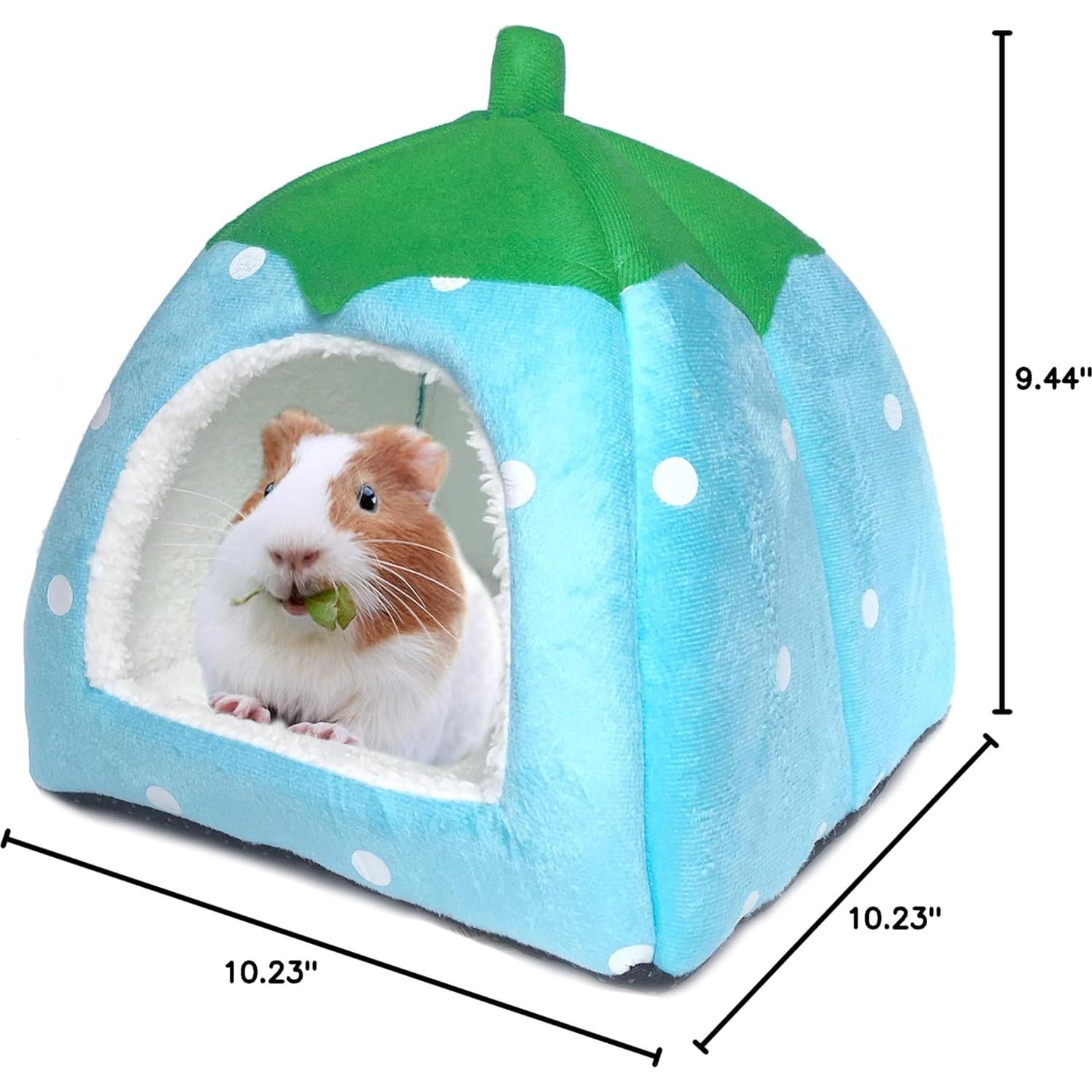 Cama Escondite para Mascotas Tierecare 26x26x24 cm Azul