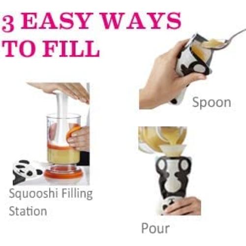 Bolsas Reutilizables Squooshi para Comida de Bebé 3.4oz - Paquete de 6