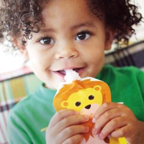 Bolsas Reutilizables Squooshi para Comida de Bebé 3.4oz - Paquete de 6