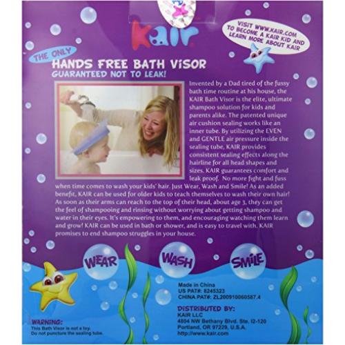 Visera de Baño Kair con Almohadilla de Aire Azul