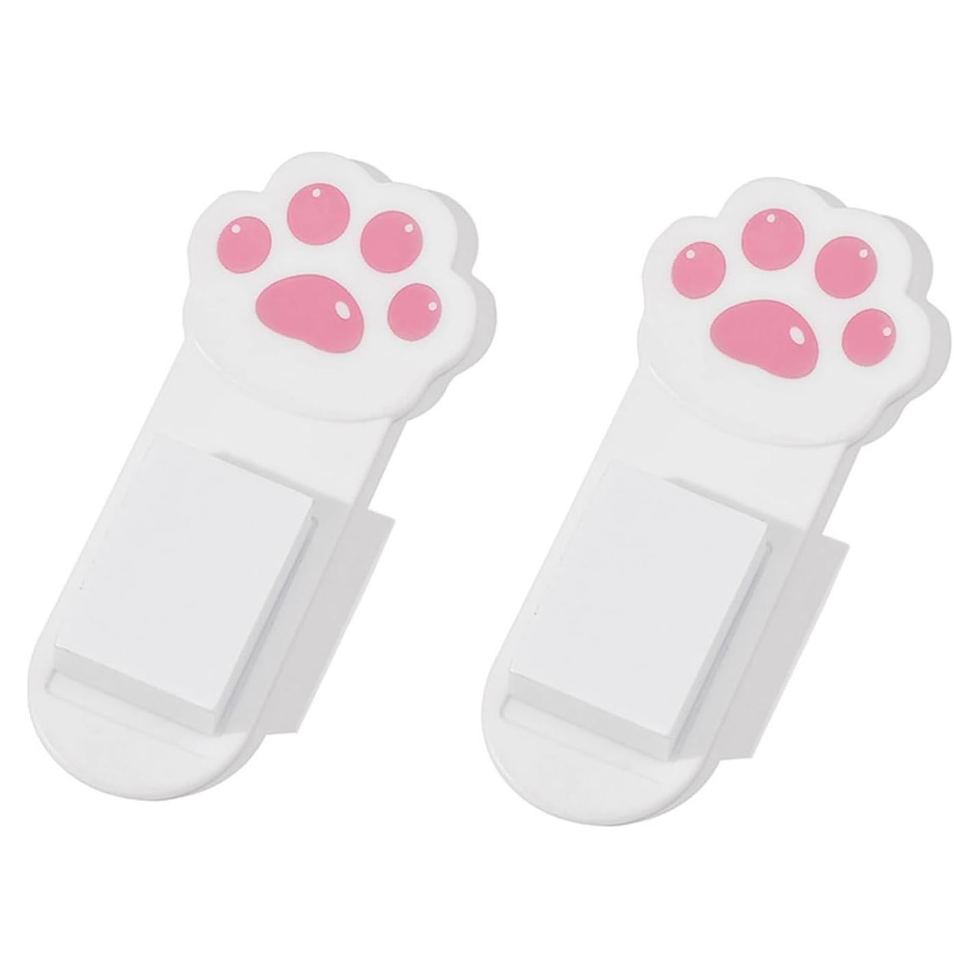 Elevador de Tapa de Inodoro Fewile 2 Paquetes Blanco 10.5x4.4cm