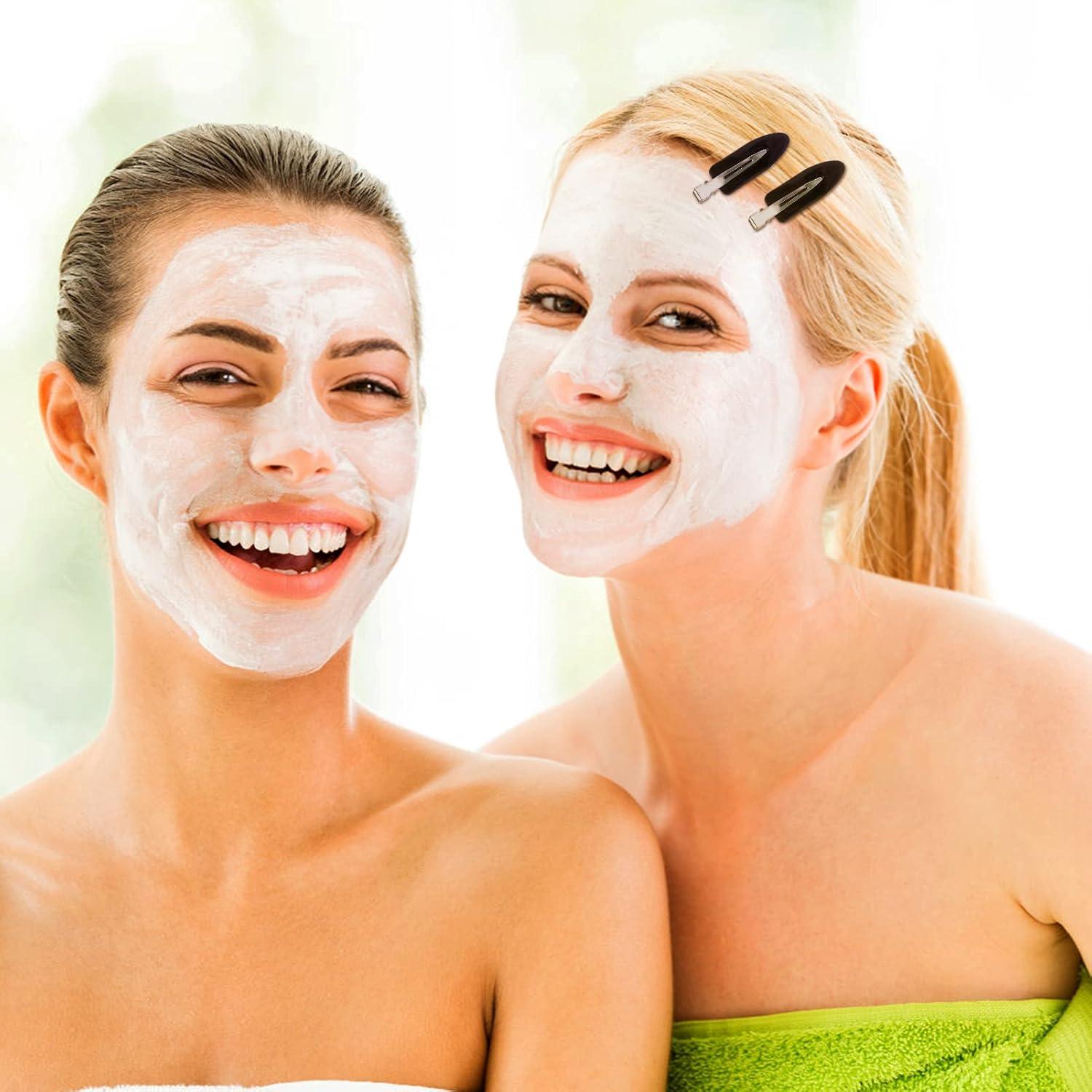 8 Clips para el Cabello Sin Doblado MADHOLLY - Negro