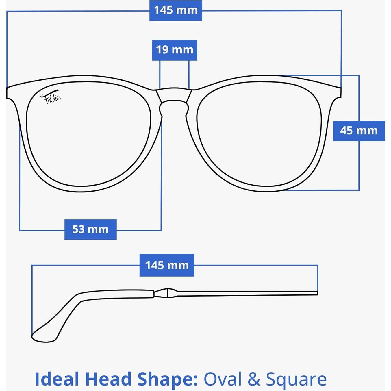 Gafas de sol plegables Foldies Milano UV400 polarizadas