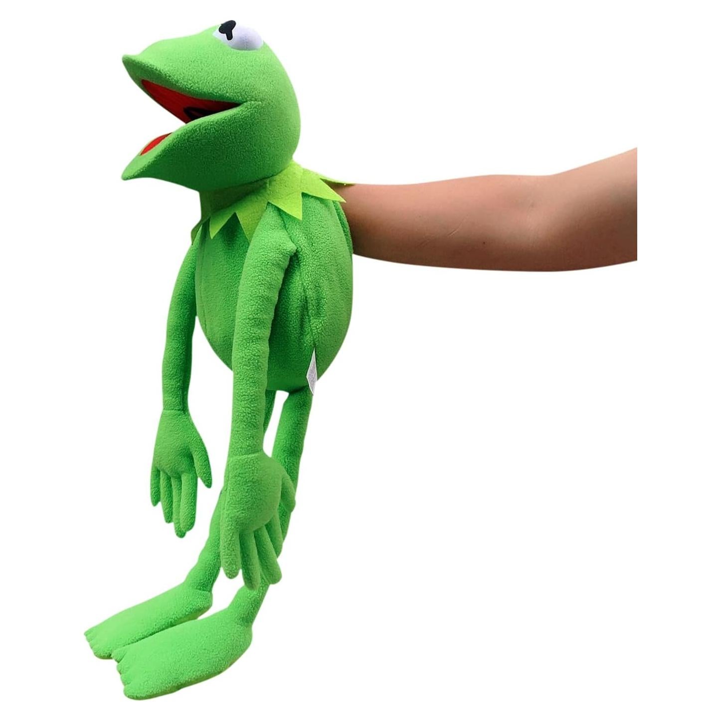 Títere de Mano Kermit la Rana SUIYUEOUR 61 cm Peluche Verde