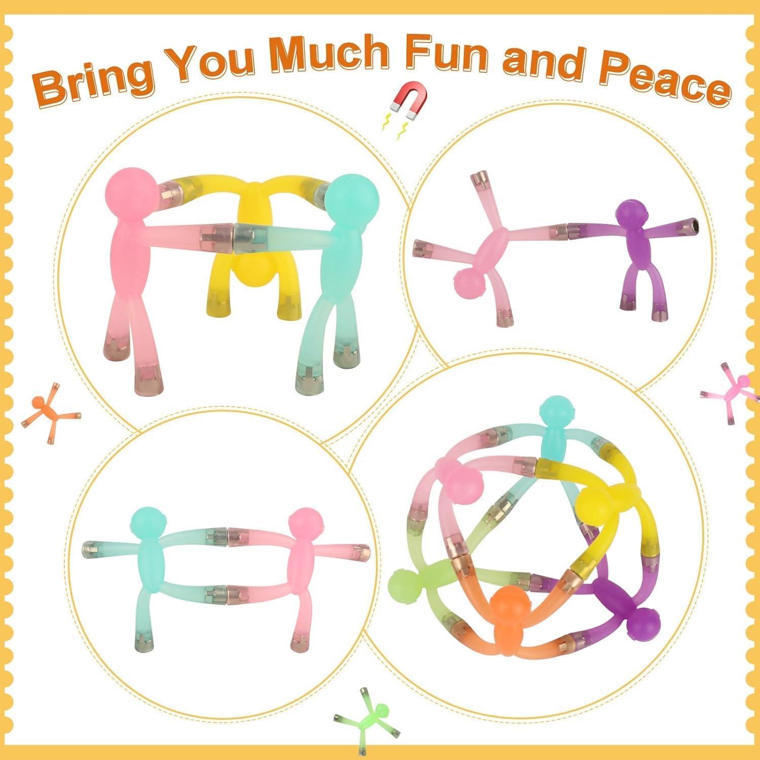 Juguetes Magnéticos Laleay 4pcs para Niños y Adolescentes