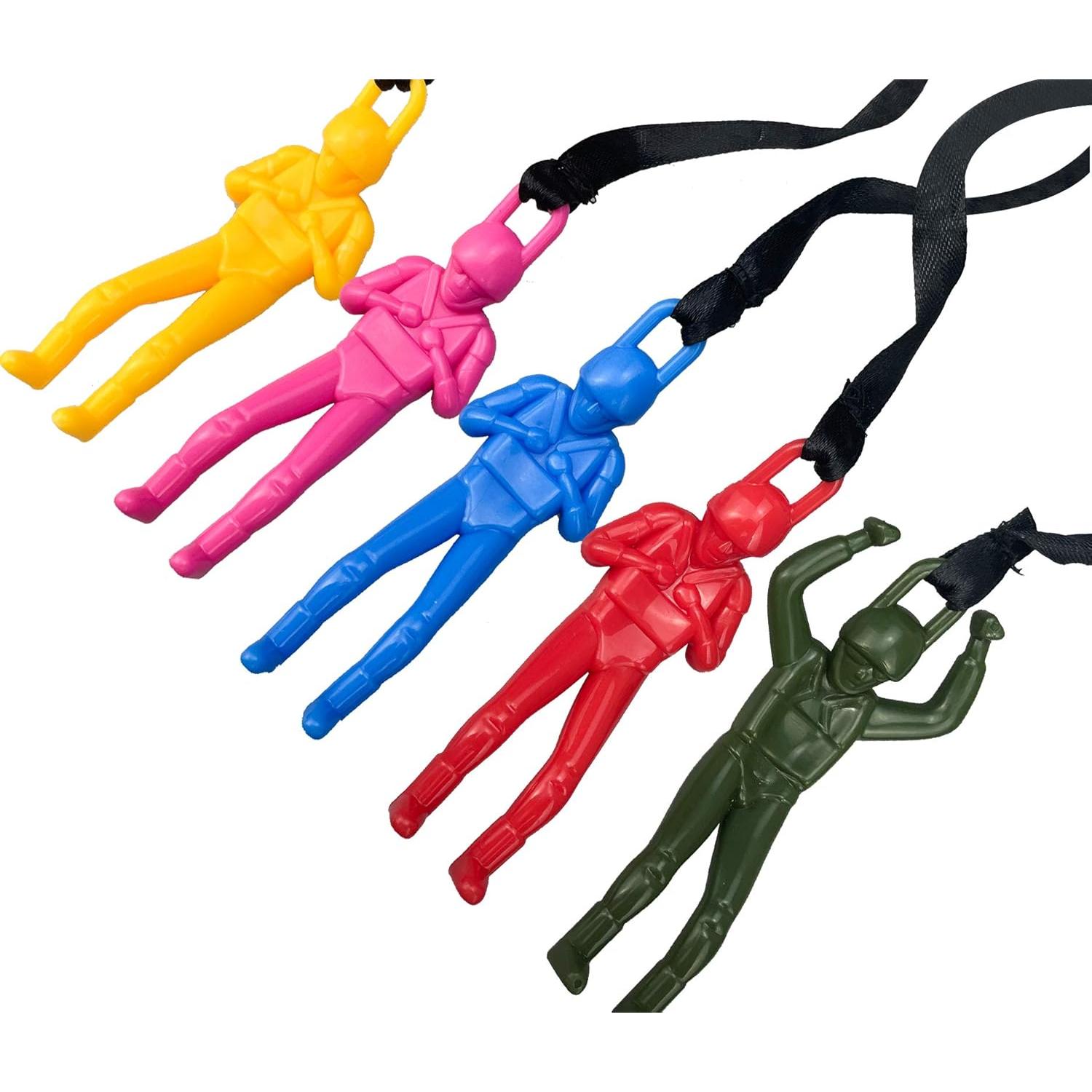 Juguete Paracaídas NANASO 5 Pcs Multicolor para Niños