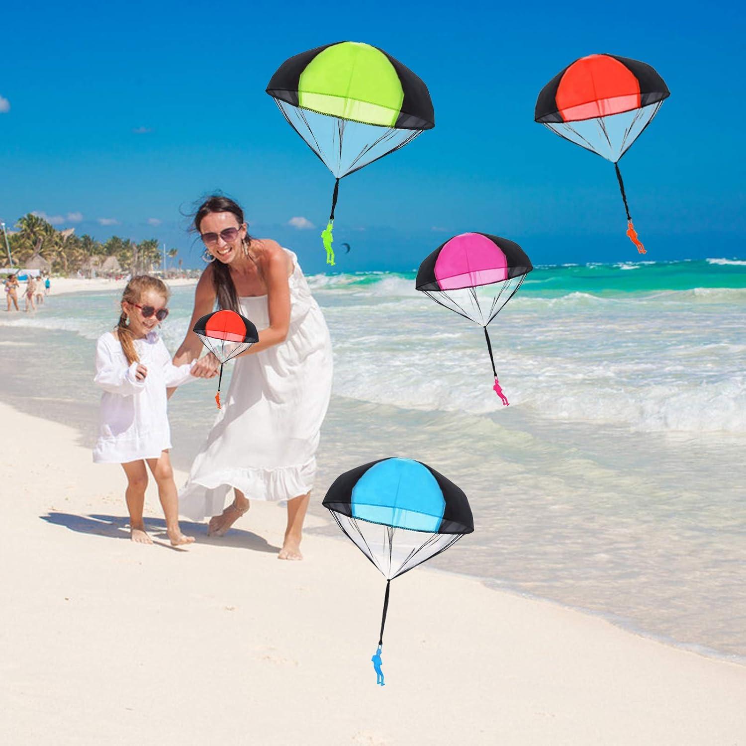 Juguete Paracaídas NANASO 5 Pcs Multicolor para Niños