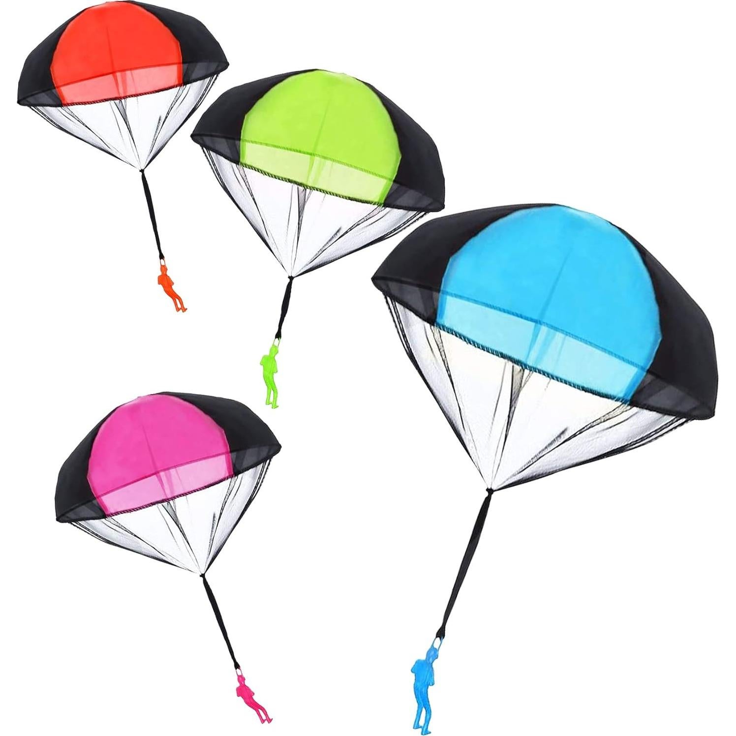 Juguete Paracaídas NANASO 5 Pcs Multicolor para Niños