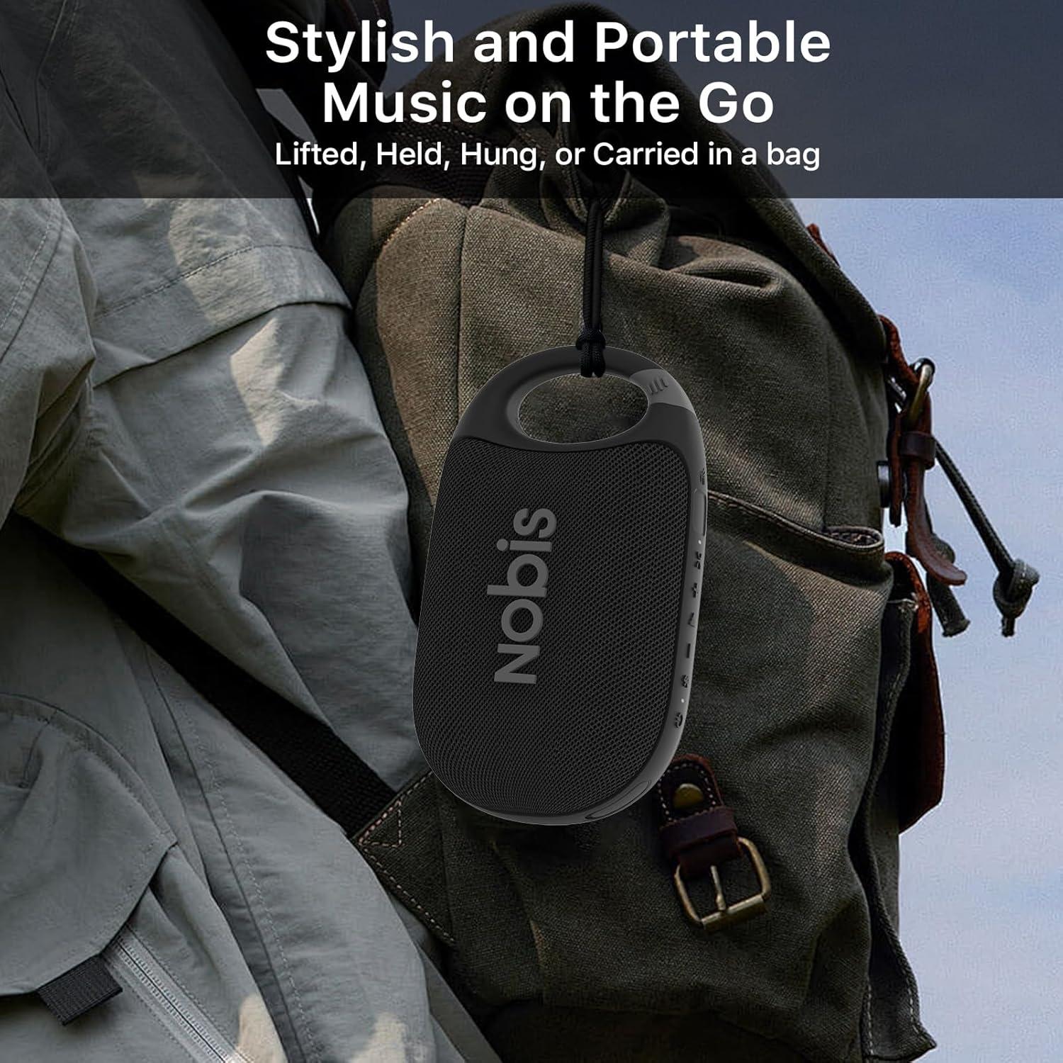 Altavoz Bluetooth Portátil NOBIS Clip N1 Impermeable IP68