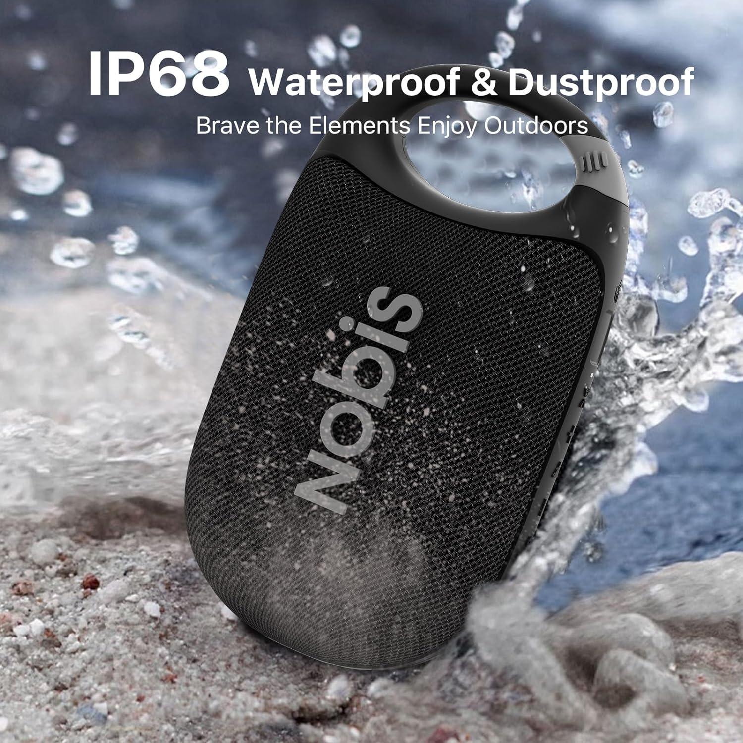 Altavoz Bluetooth Portátil NOBIS Clip N1 Impermeable IP68
