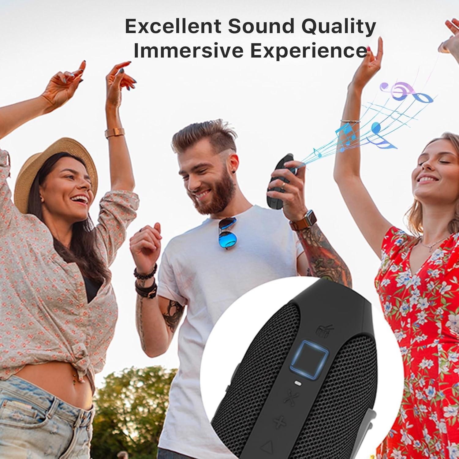 Altavoz Bluetooth Portátil NOBIS Clip N1 Impermeable IP68