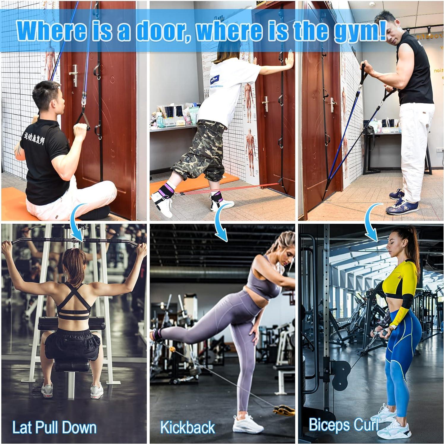 Correa de Anclaje Brebebe para Ejercicios en Casa - 3 Piezas