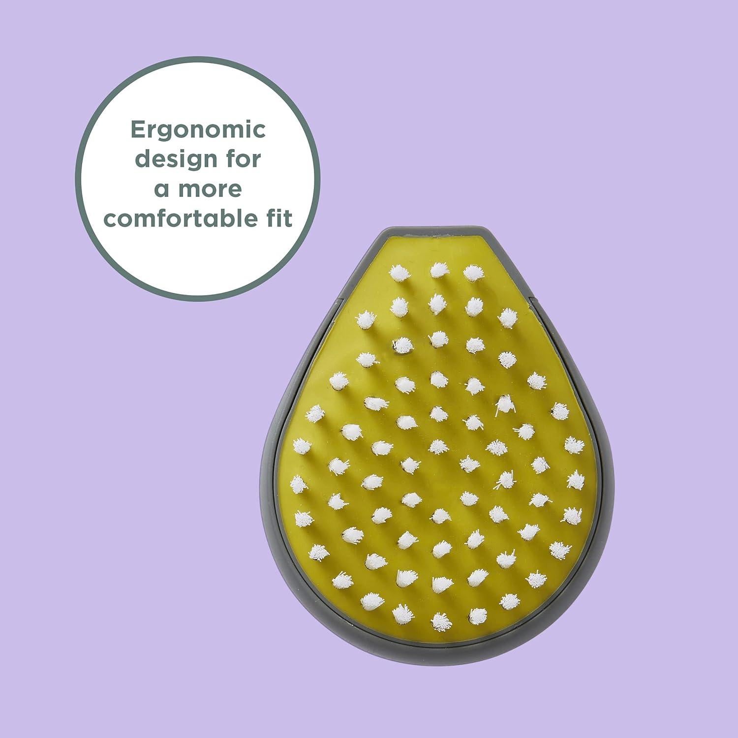 Cepillo de Verduras Chef'n PalmBrush Ergonomico Gris Mármol