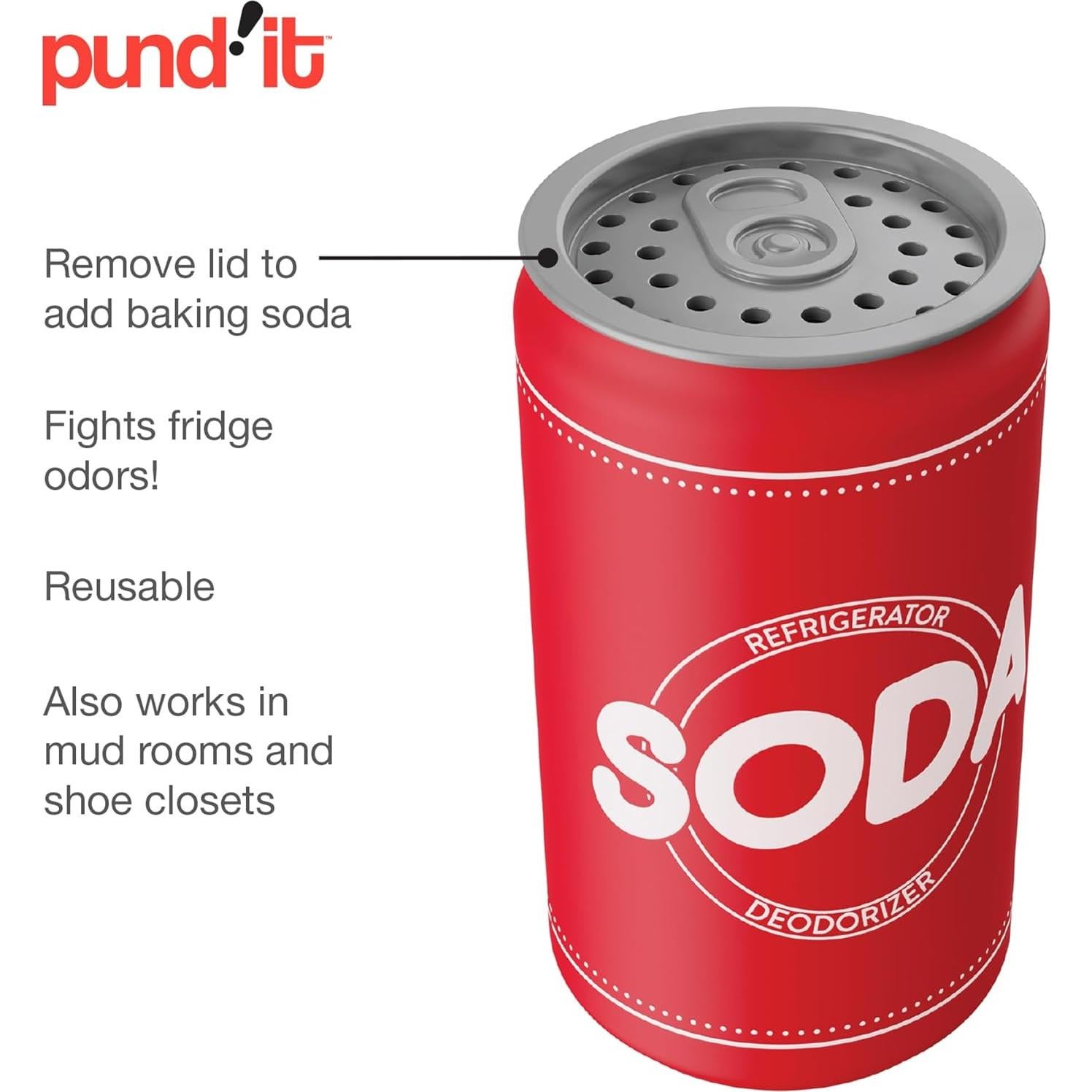 Desodorante para Nevera Fox Run Lata de Soda Bicarbonato 230ml