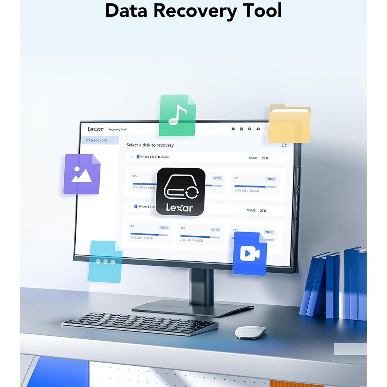 Lexar 128GB Tarjeta Micro SD UHS-I Azul 160MB/s C10 U3 A2 V30