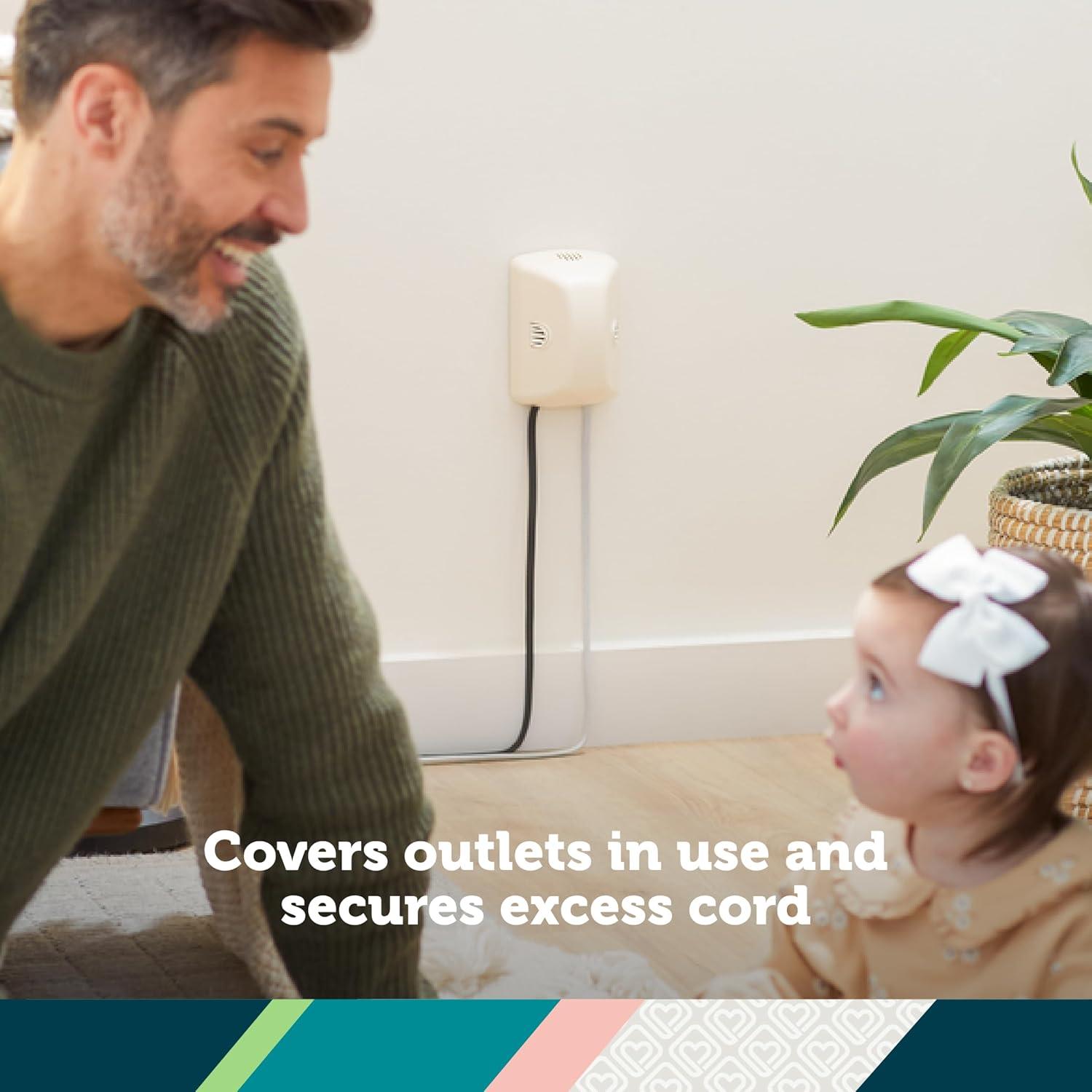 Cubierta de Enchufe Safety 1st con Acortador de Cables Infantil