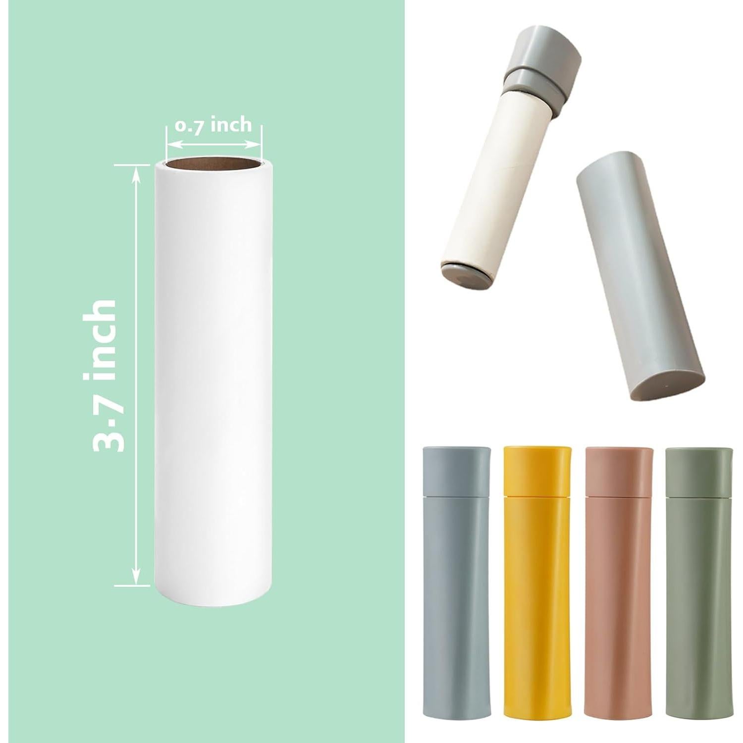 Recargas para Rodillo Quitapelusas MINGRACE - 6 Rollos 240 Hojas